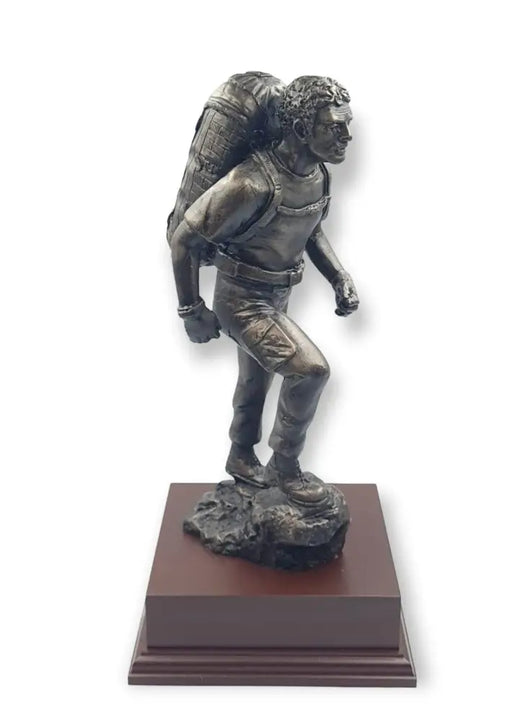 Armed Forces PTI with Bergen Cold Cast Bronze Figurine