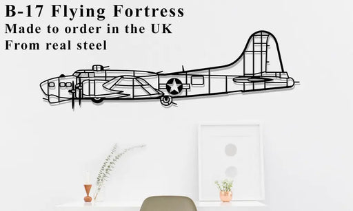 B-12 Flying Fortress Metal Wall Art