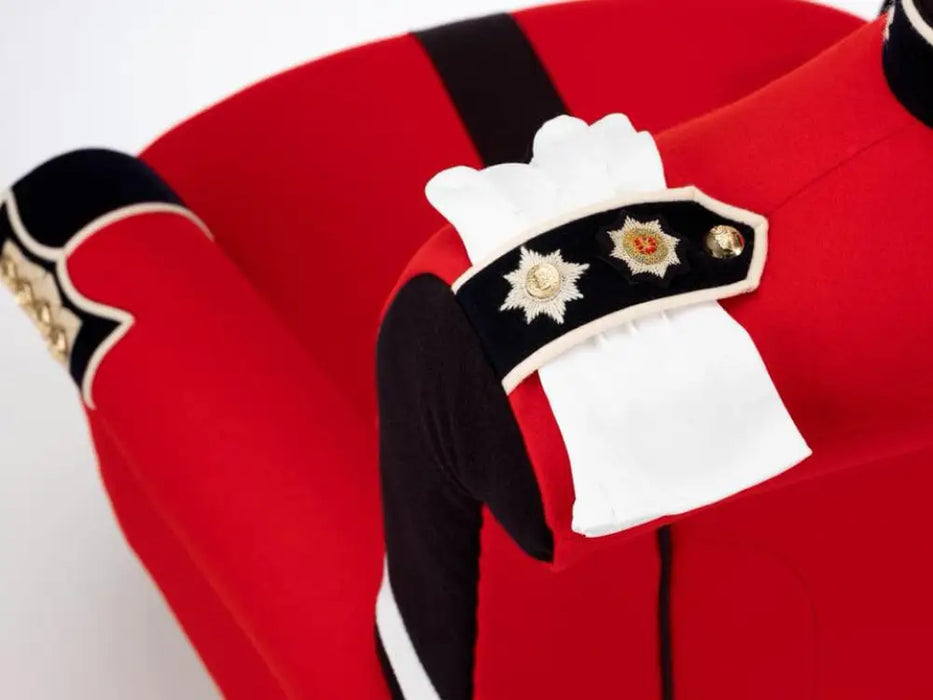 Bespoke Military Uniform Themed Chairs (Contact Us for Pricing) Mess Dress Chairs