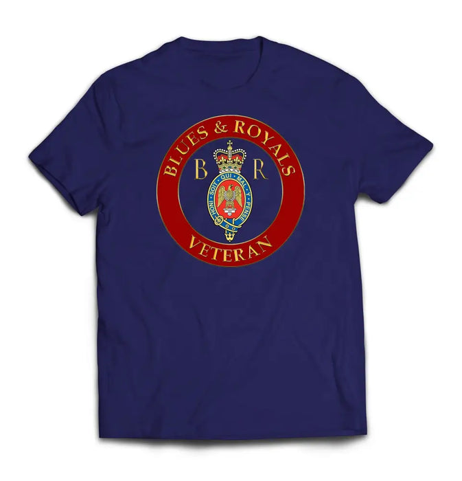 T-Shirt - The Blues And Royals Veteran 2 Printed T-Shirt