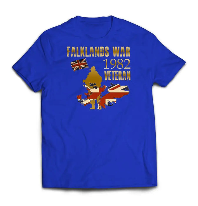 T-Shirt - Falklands War Veteran Printed T-Shirt