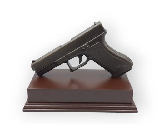 Glock Pistol Cold Cast Bronze Presentation