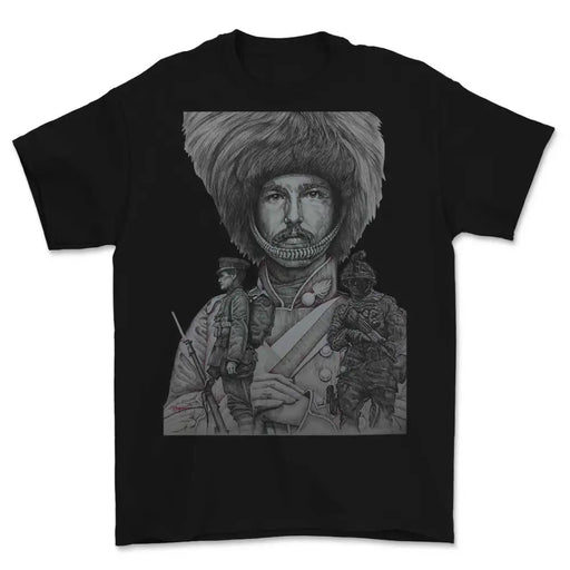 GRENADIER GUARDS Through The Ages Art Printed T-Shirt