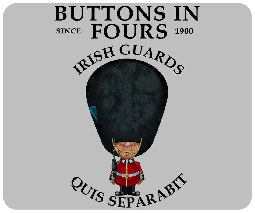 Irish Guards Buttons In Four's 4 Pack of Placemats