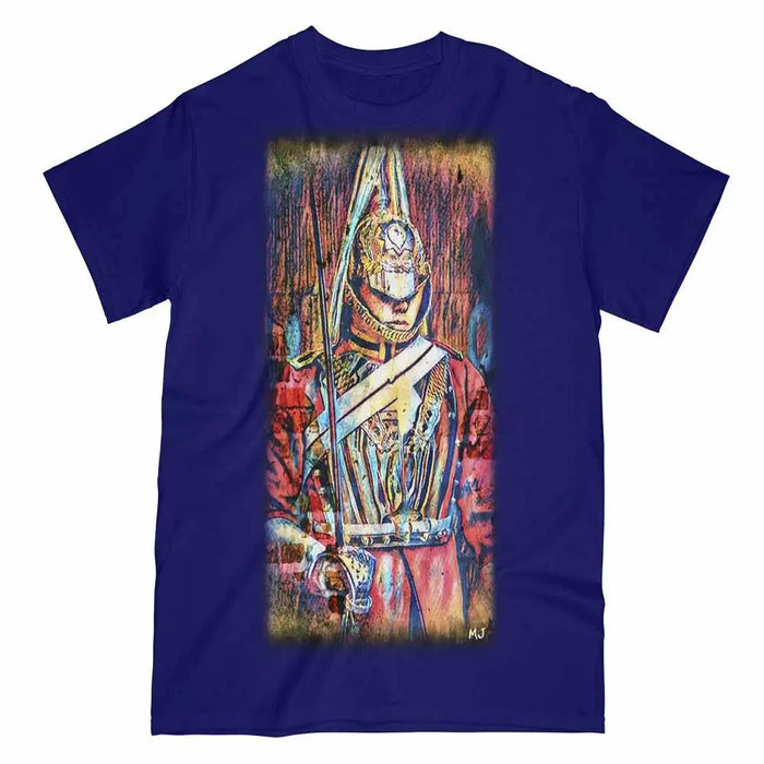 THE LIFE GUARDS HORSE GUARD ART Printed T-Shirt