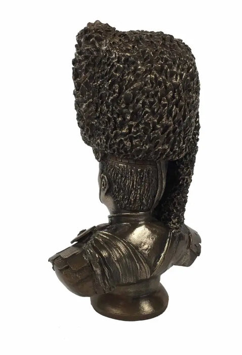 Scots Guard Pipe Major Bronze Military Statue Military Statue