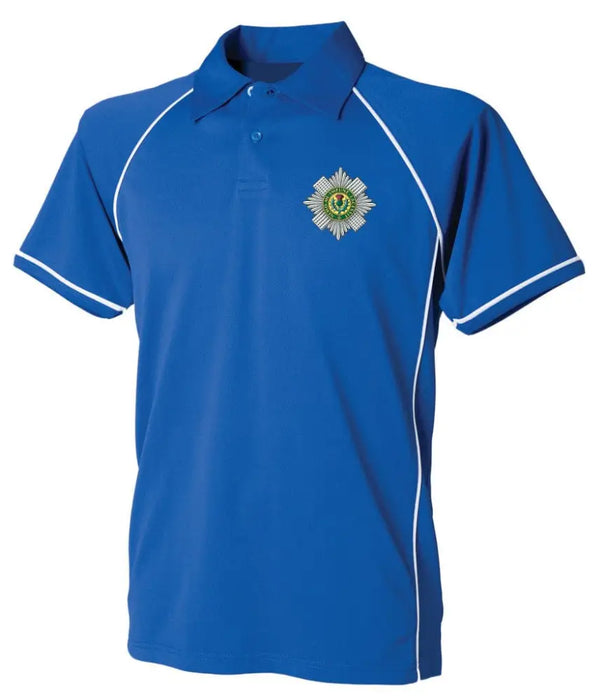 POLO Shirt - The Scots Guards Performance Polo 'Multi Logo Options Build Your Own Shirt'