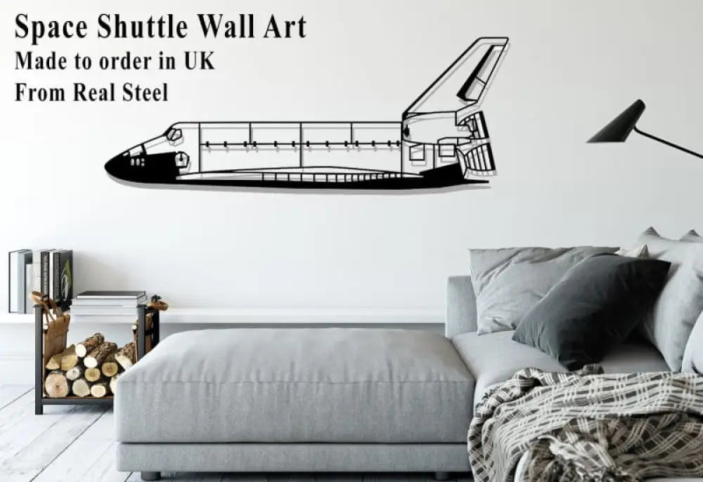 Space Shuttle Metal Wall Art