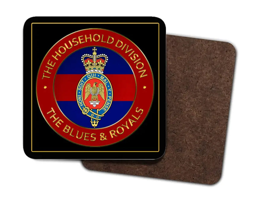 The Blues and Royals 4 Pack of Coasters