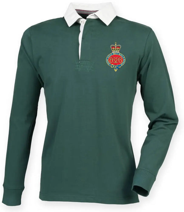 Rugby Shirts - The Grenadier Guards Premium Superfit Embroidered Rugby Shirt