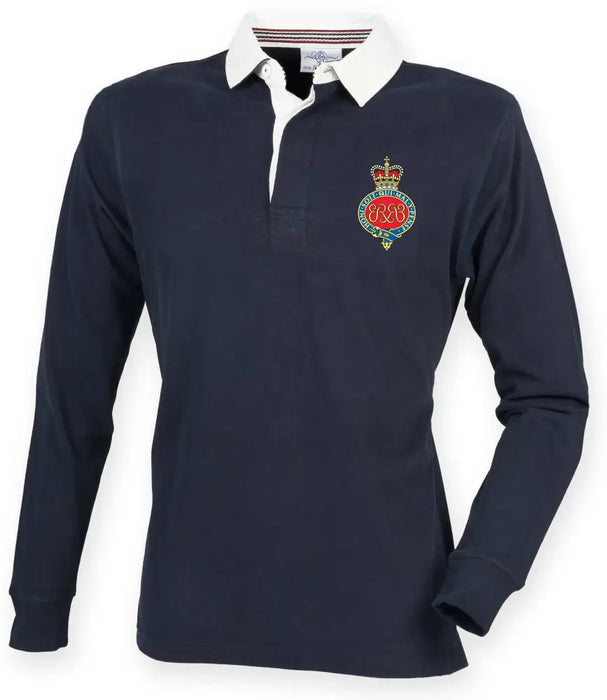 Rugby Shirts - The Grenadier Guards Premium Superfit Embroidered Rugby Shirt