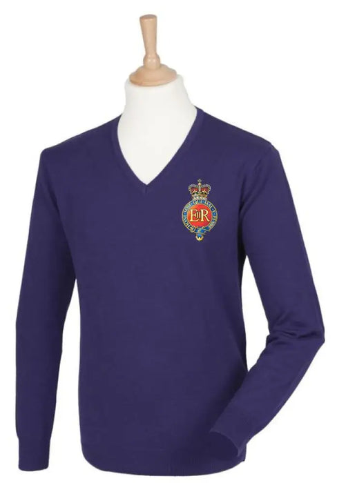 V Neck Sweater - The Household Cavalry Lightweight V Neck Sweater