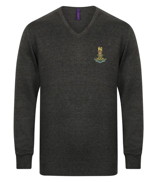 The Life Guards Lightweight V Neck Sweater Xxs 32’ / Grey Marl