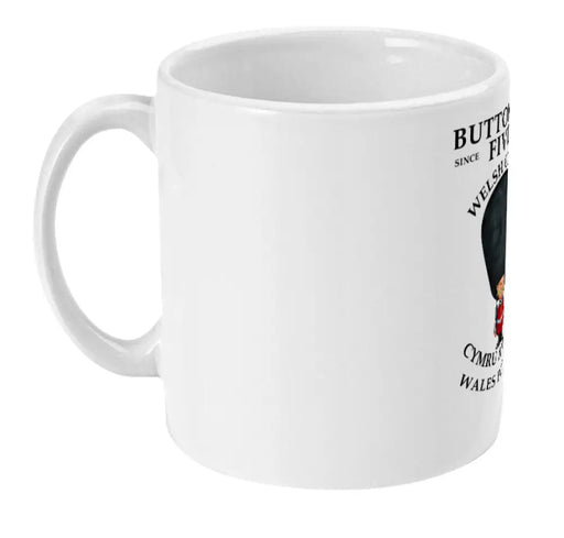 Welsh Guards Buttons In Fives Ceramic Mug Mugs