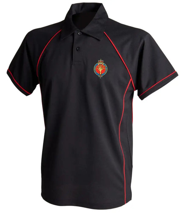 POLO Shirt - Welsh Guards Performance Polo 'Multi Logo Options Build Your Own Shirt'