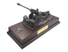 105 Light Gun Cold Cast Bronze Statue