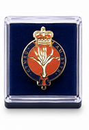 Welsh Guards Cypher - British Military Lapel Pin Badge |  MOD Licensed