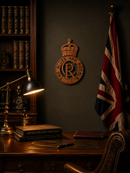Blues and Royals 3D Printed Cap Badge King's Crown