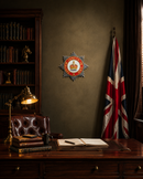 Household Division 3D Printed Cap Badge King's Crown