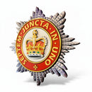 Household Division 3D Printed Cap Badge Queen's Crown