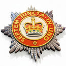 Household Division 3D Printed Cap Badge Queen's Crown
