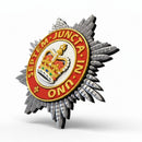Household Division 3D Printed Cap Badge Queen's Crown