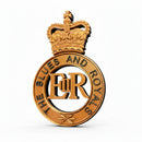Blues and Royals 3D Printed Cap Badge Queen's Crown