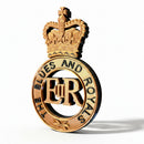 Blues and Royals 3D Printed Cap Badge Queen's Crown