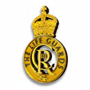 Life Guards Cap Badge Kings Crown 3D Wall Art
