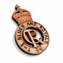 Blues and Royals Kings Crown Cap Badge 3D Wall Art