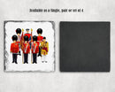 Coldstream Guards - Uniform Slate Coaster