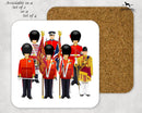 Coldstream Guards - Uniform Coaster Set