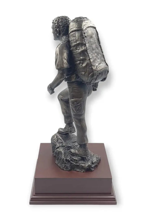 Armed Forces PTI with Bergen Cold Cast Bronze Figurine