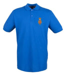 Blues and Royals Embroidered Pique Polo Shirt