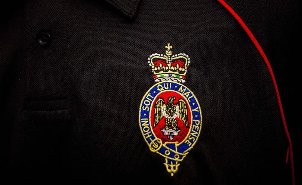 POLO Shirt - The Blues And Royals Performance Polo 'Multi Logo Options Build Your Own Shirt'