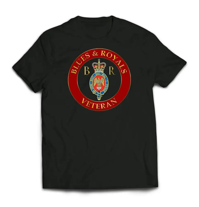 T-Shirt - The Blues And Royals Veteran 2 Printed T-Shirt