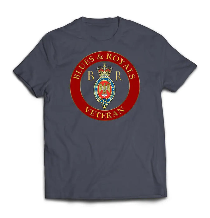 T-Shirt - The Blues And Royals Veteran 2 Printed T-Shirt