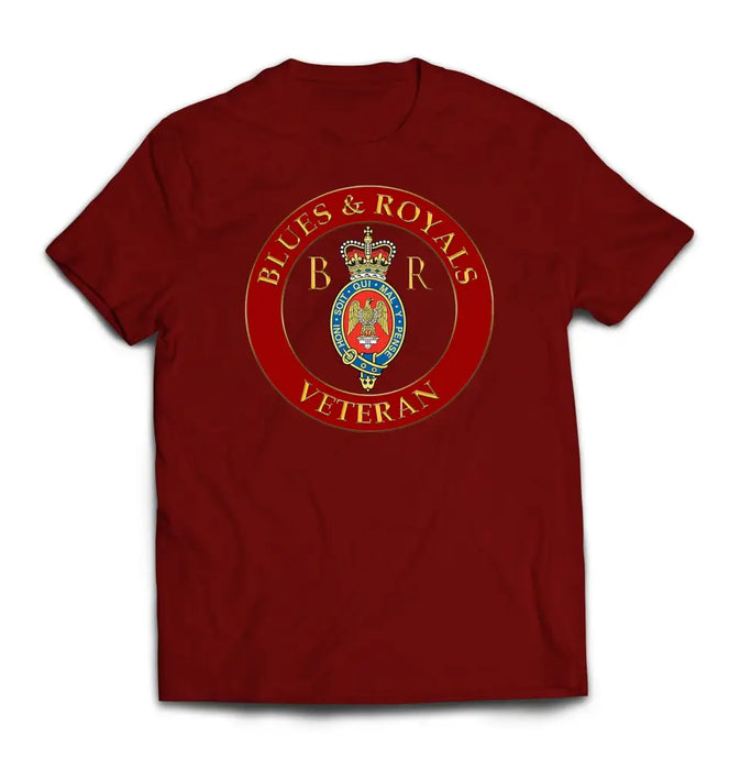 T-Shirt - The Blues And Royals Veteran 2 Printed T-Shirt