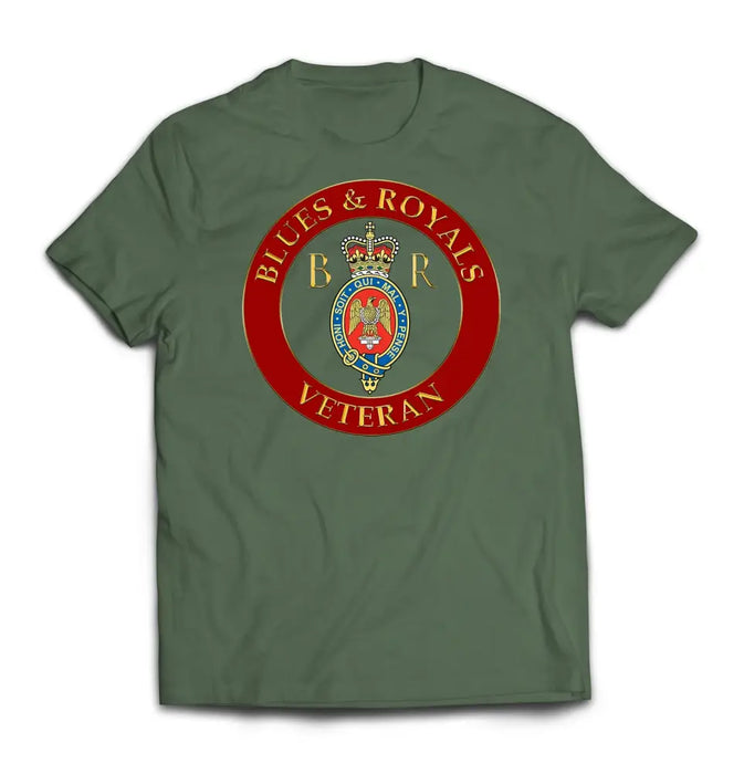 T-Shirt - The Blues And Royals Veteran 2 Printed T-Shirt
