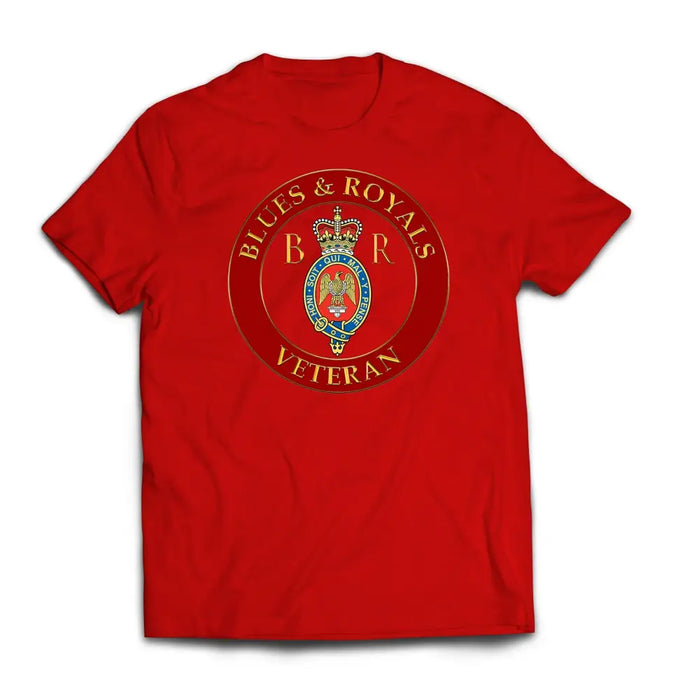T-Shirt - The Blues And Royals Veteran 2 Printed T-Shirt