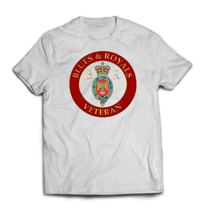 T-Shirt - The Blues And Royals Veteran 2 Printed T-Shirt