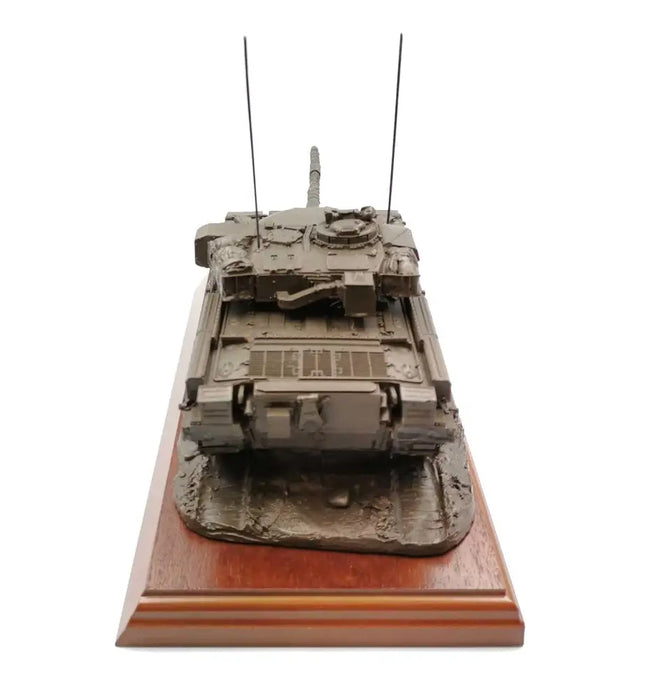Chieftain Mark 2 Main Battle Tank Cold Cast Bronze Statue