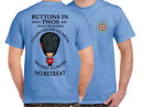 COLDSTREAM GUARDS BUTTONS IN TWO'S DOUBLE PRINT T-Shirt
