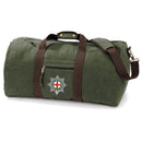 Coldstream Guards Vintage Canvas Holdall