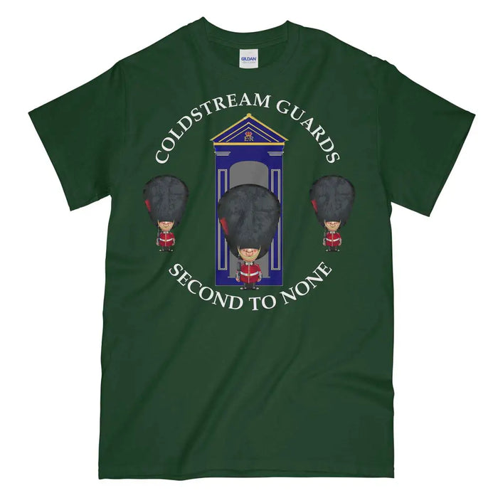 COLDSTREAM GUARDS on Sentry Military Printed T-Shirt