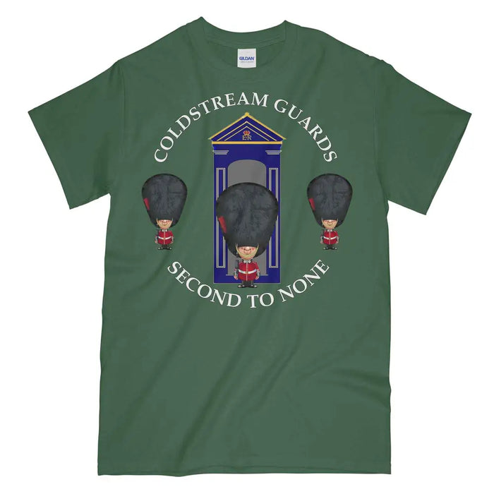 COLDSTREAM GUARDS on Sentry Military Printed T-Shirt