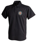 POLO Shirt - The Coldstream Guards Performance Polo 'Multi Logo Options Build Your Own Shirt'