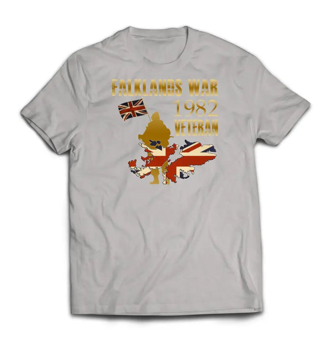 T-Shirt - Falklands War Veteran Printed T-Shirt
