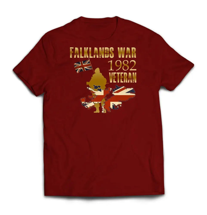 T-Shirt - Falklands War Veteran Printed T-Shirt