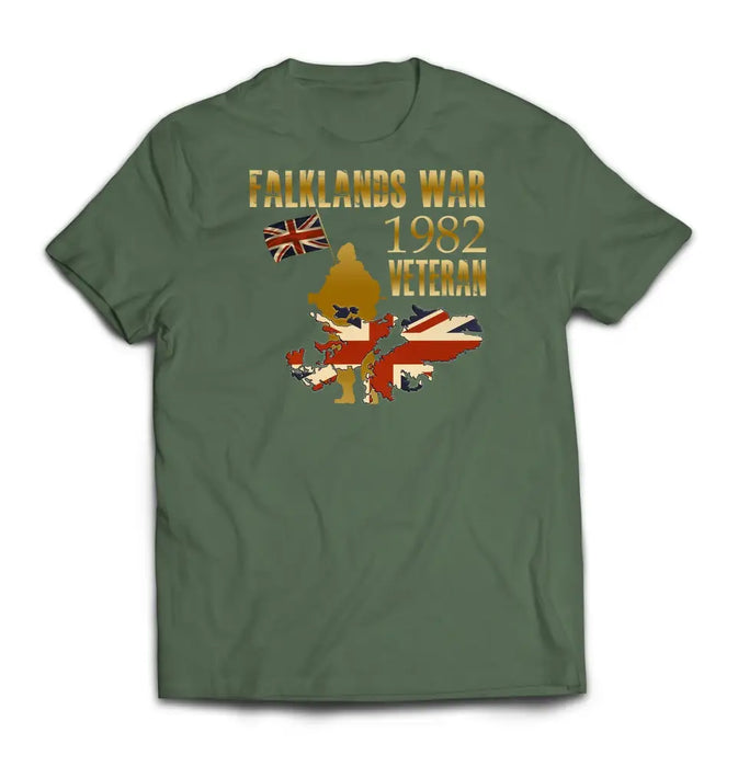 T-Shirt - Falklands War Veteran Printed T-Shirt